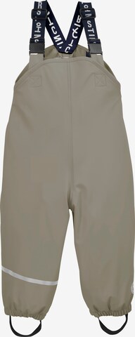 first instinct by killtec Regular Outdoor Pants in Green: front