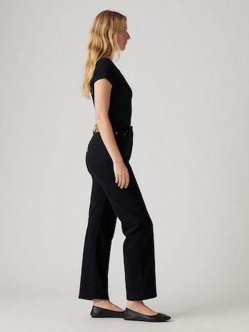 Bootcut Jeans 'Ribcage' di LEVI'S ® in nero
