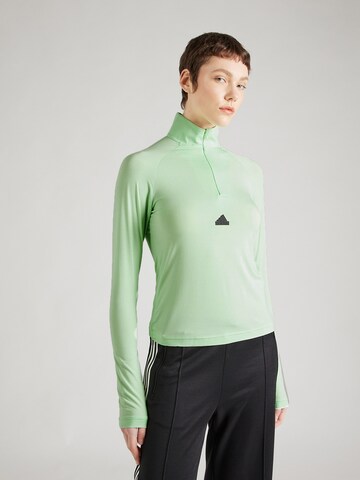 T-shirt fonctionnel ADIDAS SPORTSWEAR en vert : devant