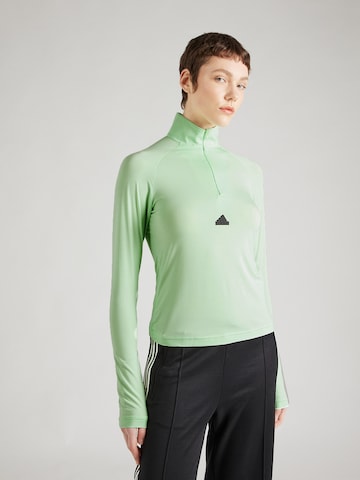 ADIDAS SPORTSWEAR Funktionsbluse i grøn: forside