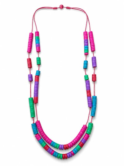 COLLEZIONE ALESSANDRO Necklace 'Farbenspiel' in Onesize in Red, Item view