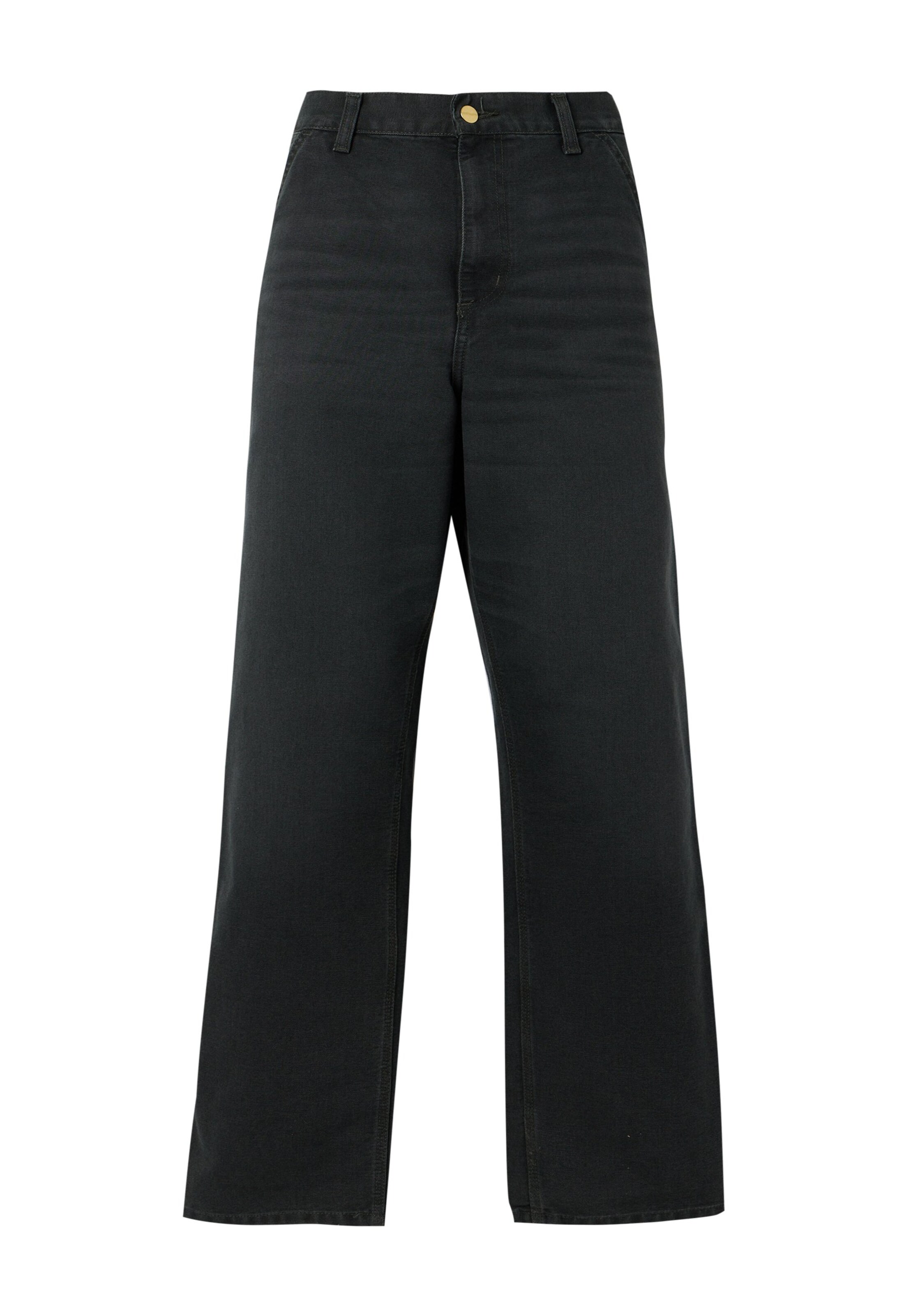 Regular Pantaloni de la Carhartt WIP pe negru: față