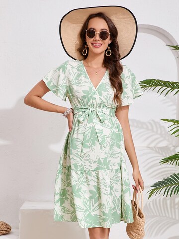 Yesfashion Kleid‌‌‌‌‌ in Grün: Vorderseite
