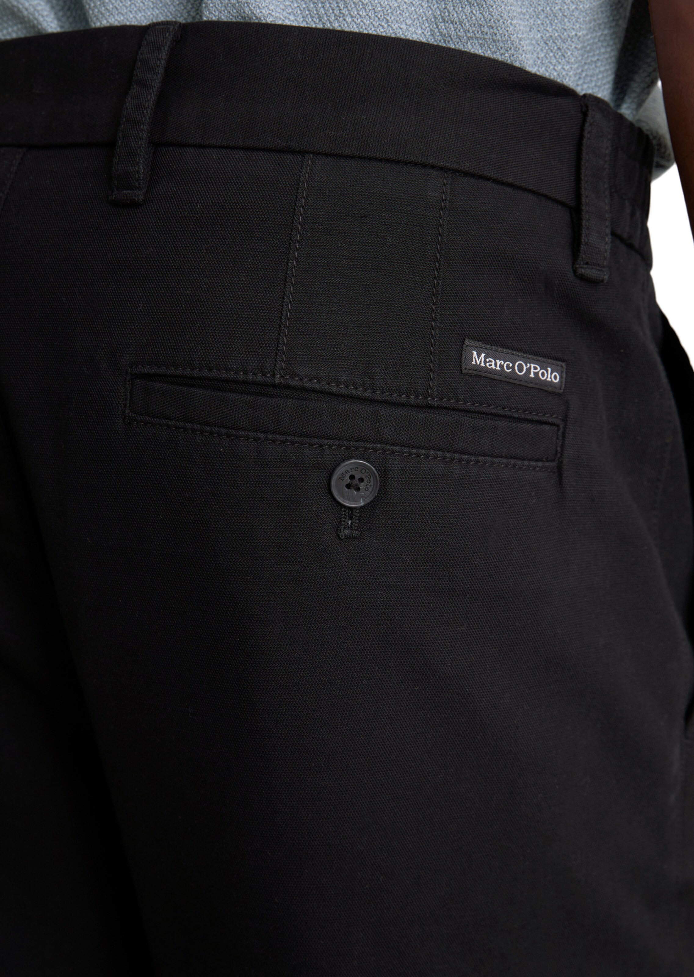 Marc O'Polo Slimfit Chinohose in Schwarz
