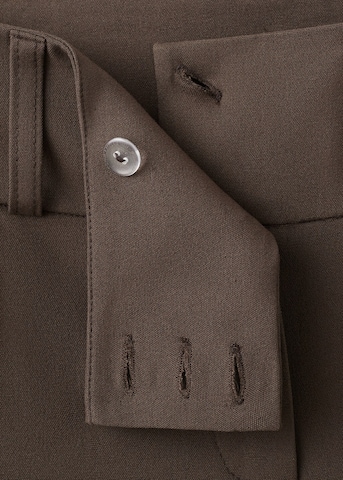 MANGO TEEN Regular Pants in Brown