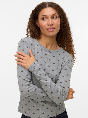VERO MODA Shirt 'THERESE' in Grijs