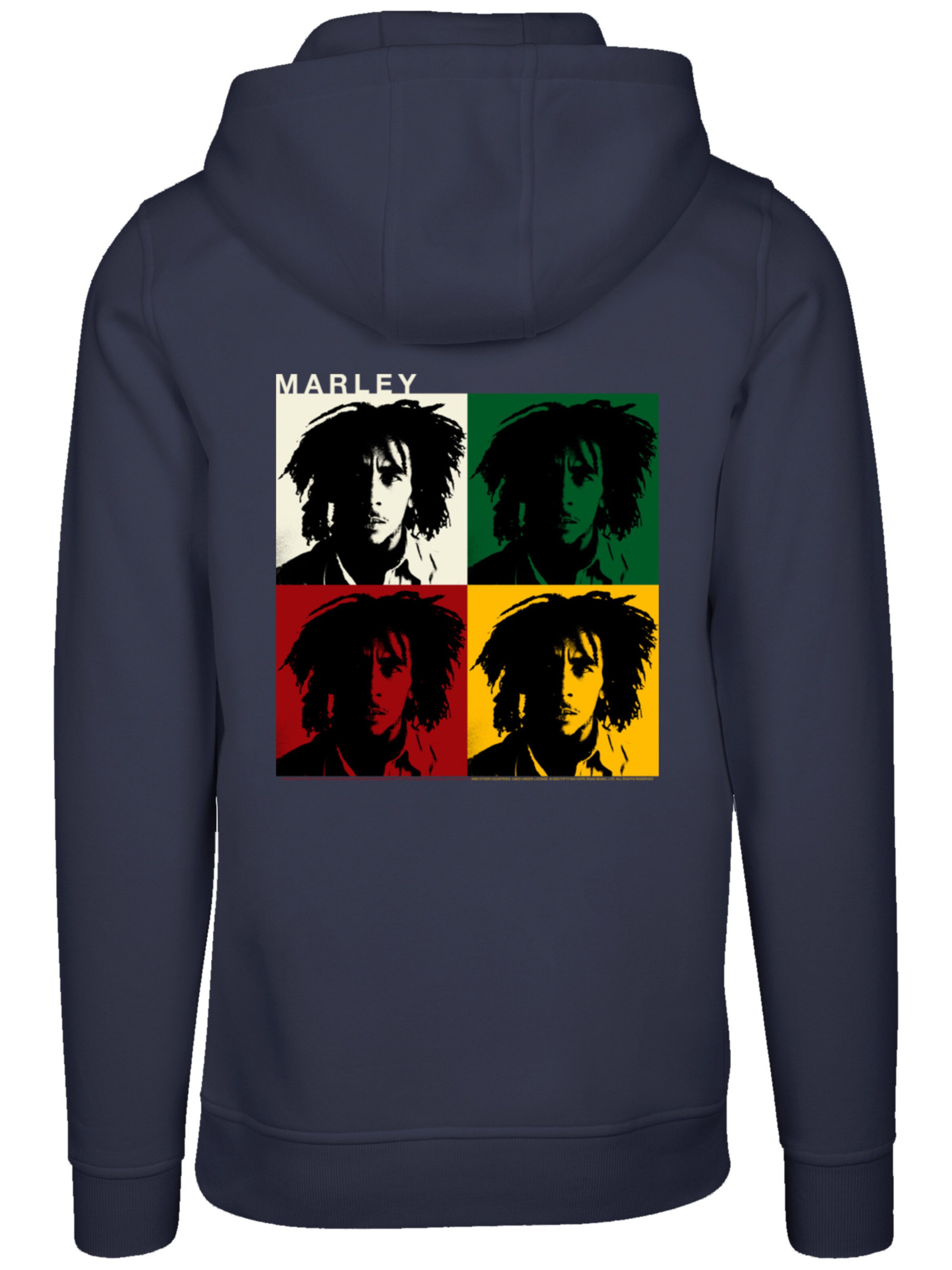 Sweat-shirt 'Bob Marley' F4NT4STIC en bleu