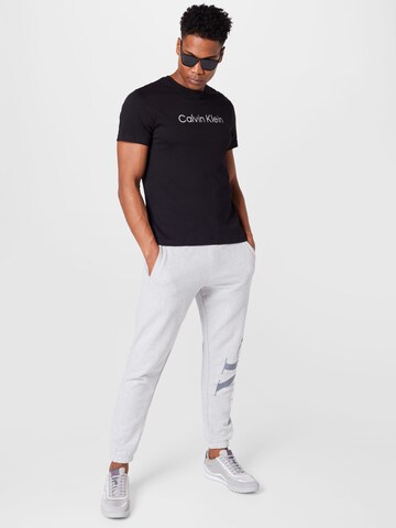 Calvin Klein Jeans Tapered Trousers in Grey