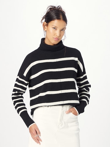 Pull-over Wallis en noir : devant