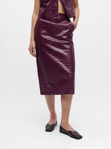 OBJECT Skirt 'Salva' in Red: front