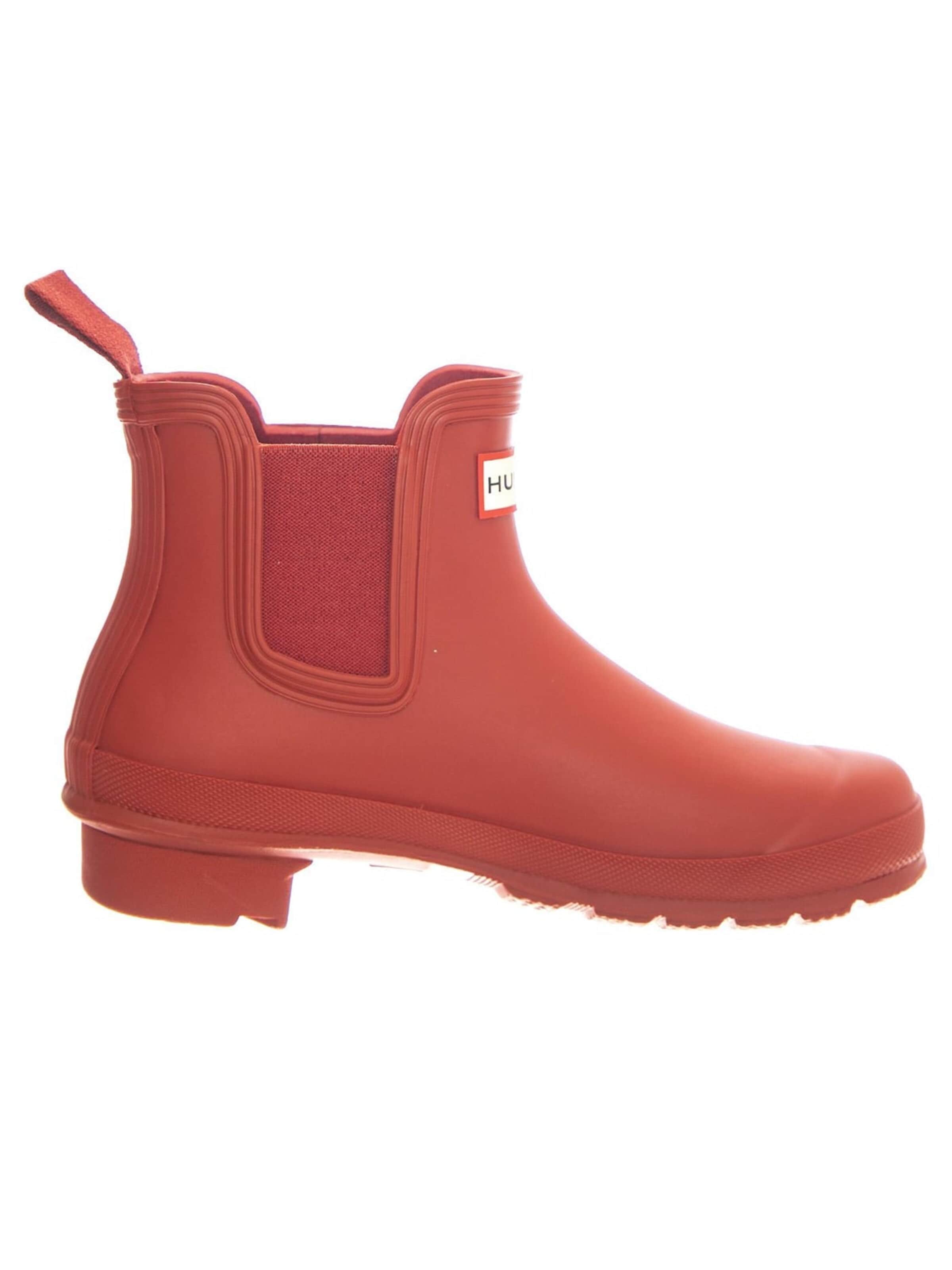 Bottes HUNTER en rouge