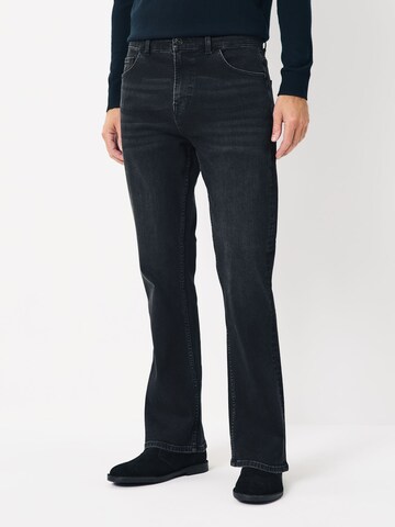 Next Bootcut Farkut värissä musta: etupuoli