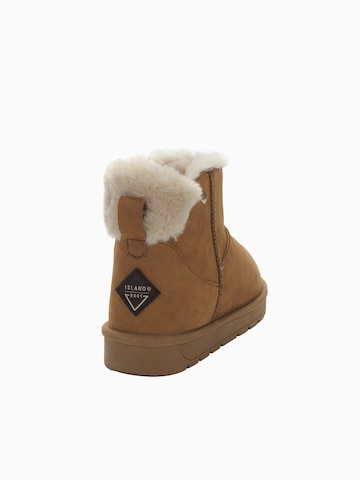 Island Boot - Bota 'ILISSA' em castanho