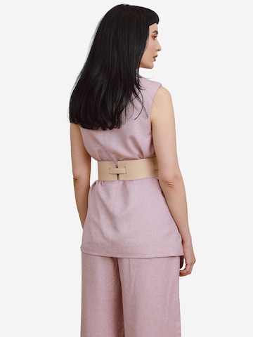 Haute Cuir Riem 'Athea' in Beige