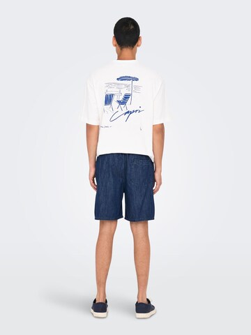 Loosefit Jean 'ONSTel' Only & Sons en bleu