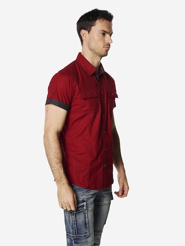 Regular fit Camicia di KOROSHI in rosso