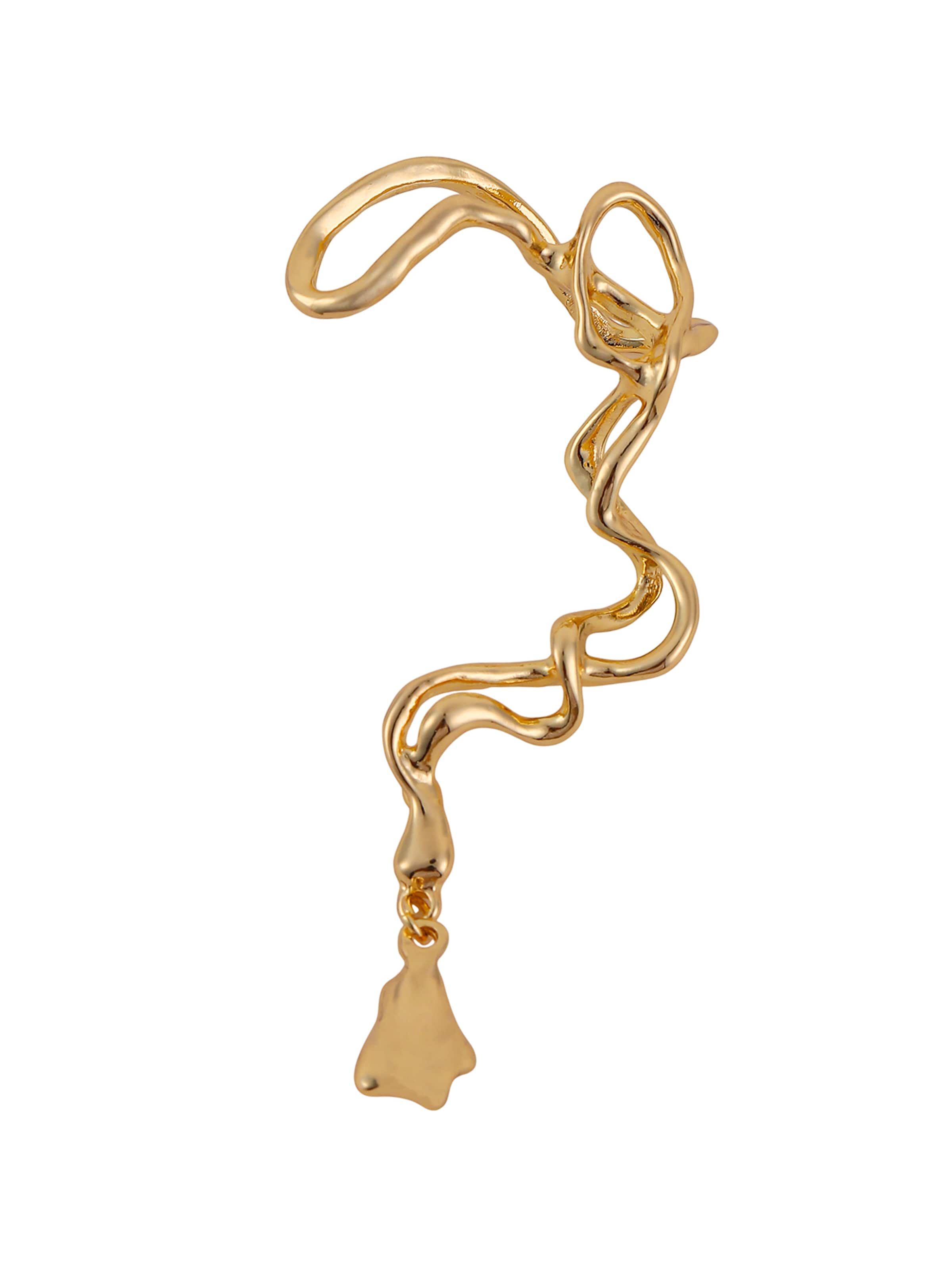 SOHI Náušnice 'Aurelia' - Zlatá