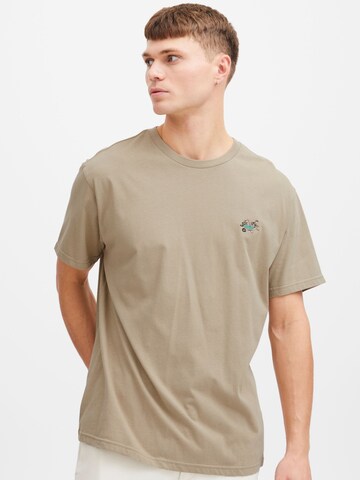 !Solid Shirt ' Ilias ' in Beige: voorkant