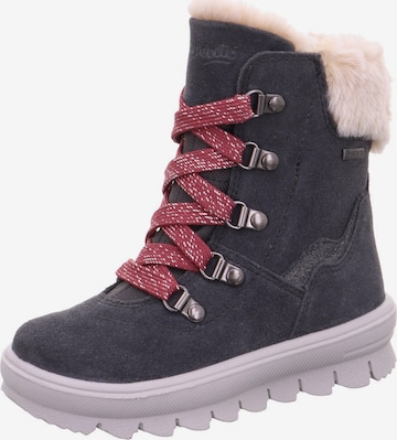 SUPERFIT Snowboots 'Flavia' in Blauw: voorkant