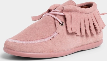 Bottes Pisamonas en rose : devant