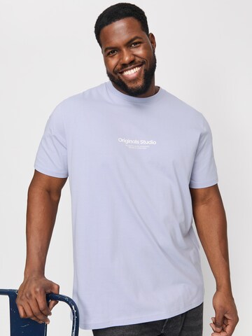 T-Shirt 'JORVesterbro' Jack & Jones Plus en violet