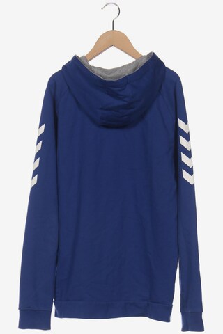Hummel Sweatshirt & Zip-Up Hoodie in L in Blue