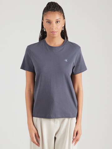 mėlyna Calvin Klein Jeans Marškinėliai 'Archive': priekis