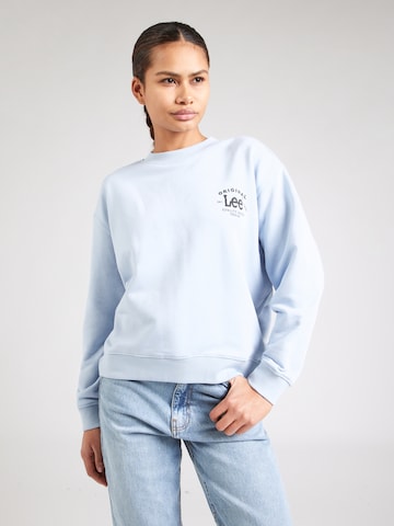 Lee Sweatshirt i blå: framsida