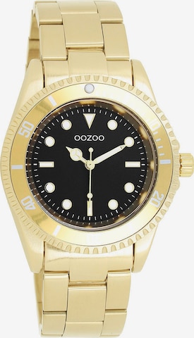 OOZOO Analog Watch in Gold: front