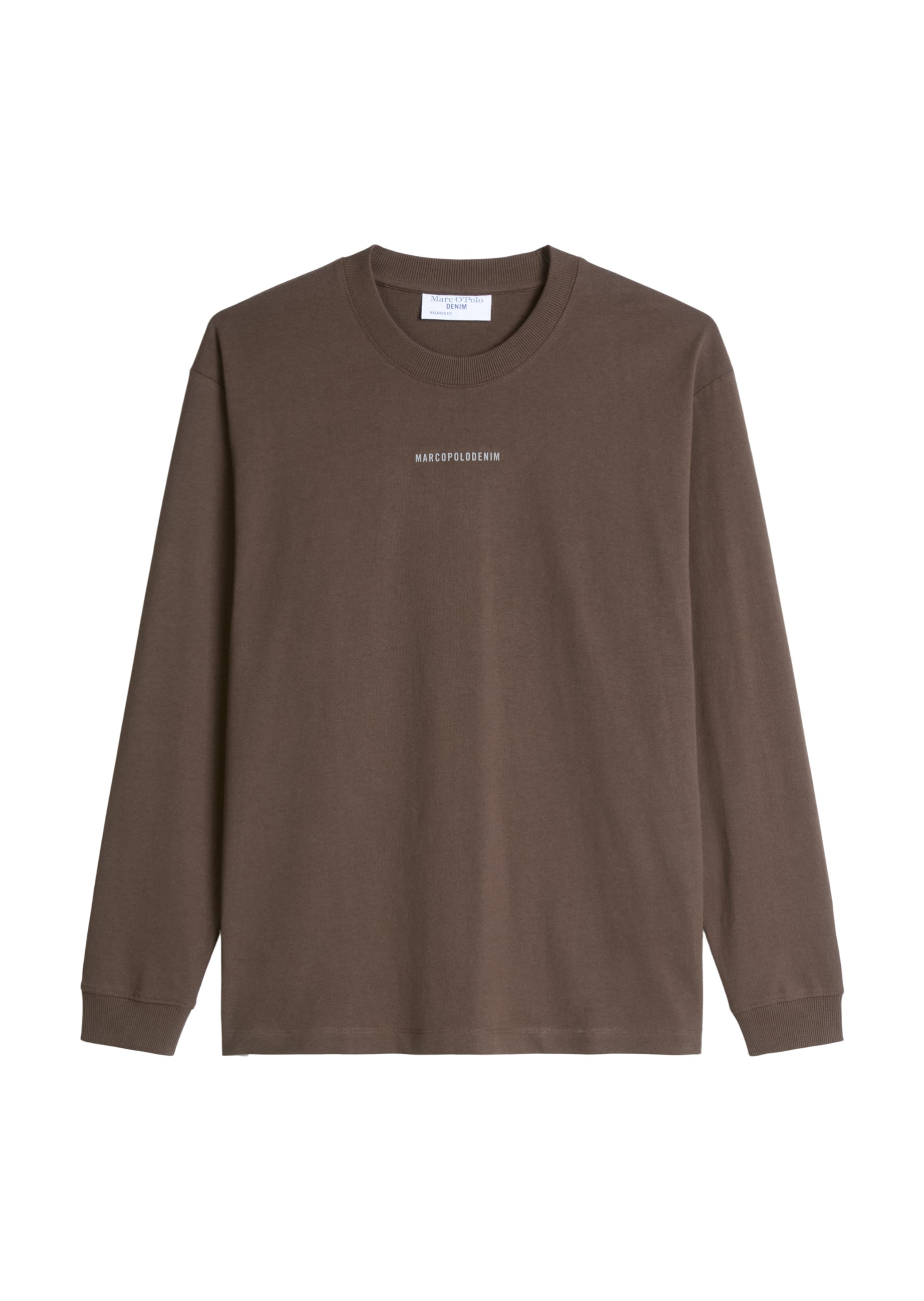 T-Shirt Marc O'Polo DENIM en marron : devant
