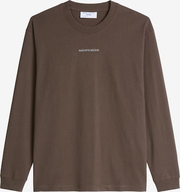 T-Shirt Marc O'Polo DENIM en marron : devant