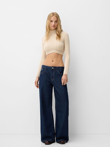 Pull-over Bershka en beige