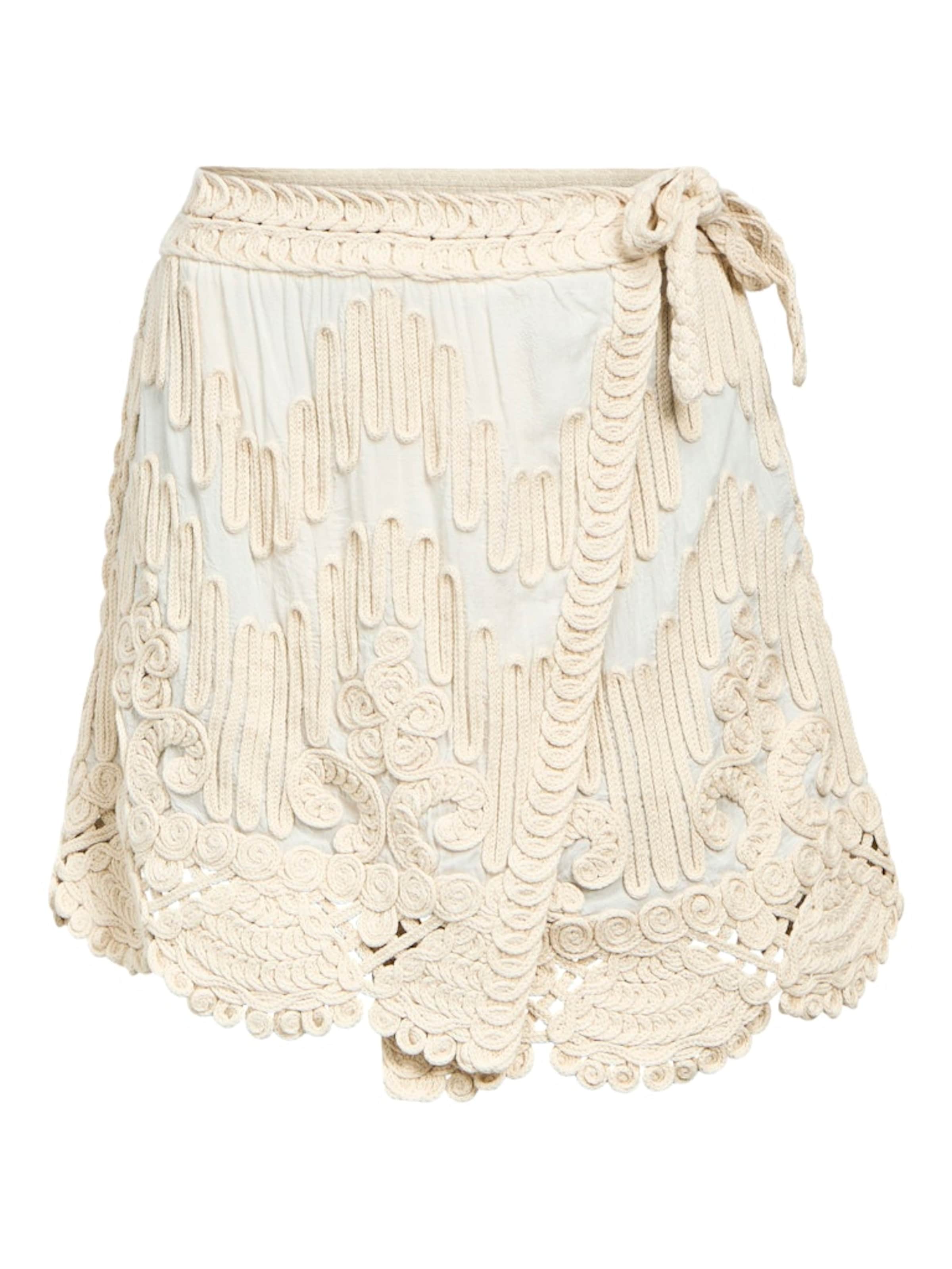 OBJECT Sukně 'Prima' – béžová: přední strana