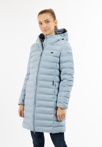 Manteau fonctionnel Schmuddelwedda en bleu : devant