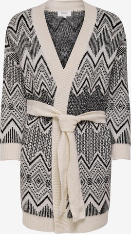 Cardigan ONLY en blanc : devant