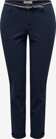 Pantalon chino 'Biana' ONLY en bleu : devant