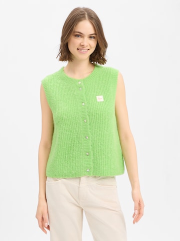 AMERICAN VINTAGE Vest in Green: front