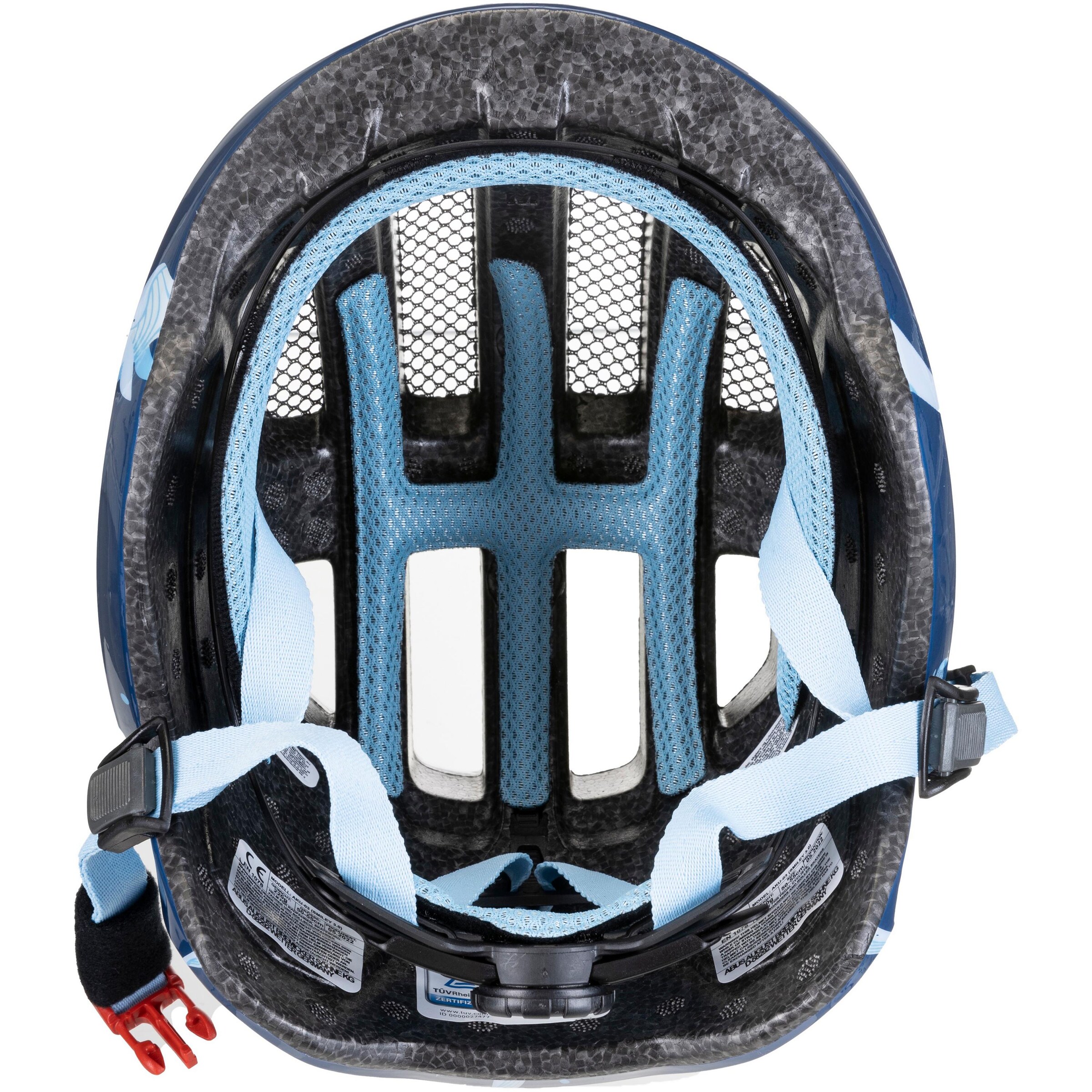 ABUS Helm 'Smiley 3.0' in Blau