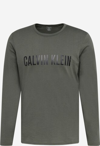 T-Shirt 'Intense' Calvin Klein Underwear en vert : devant