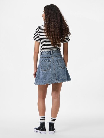 PIECES - Falda 'ALLY' en azul