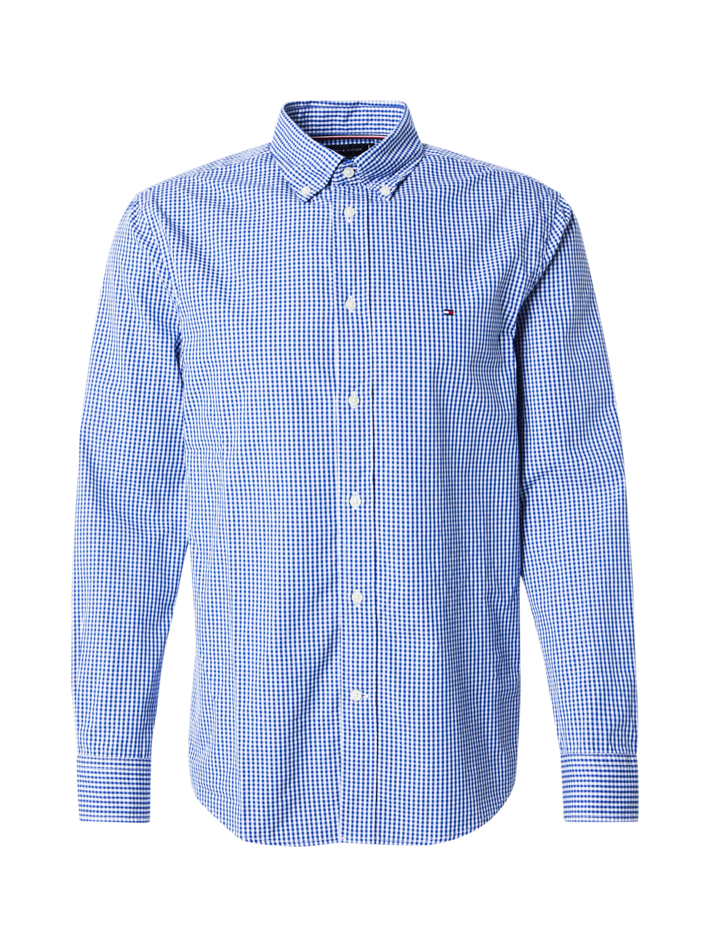 Coupe regular Chemise 'Flex' TOMMY HILFIGER en bleu : devant