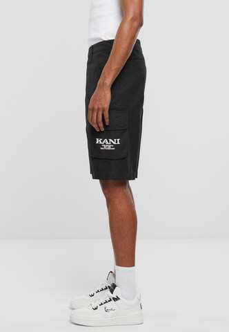 Regular Pantalon cargo Karl Kani en noir