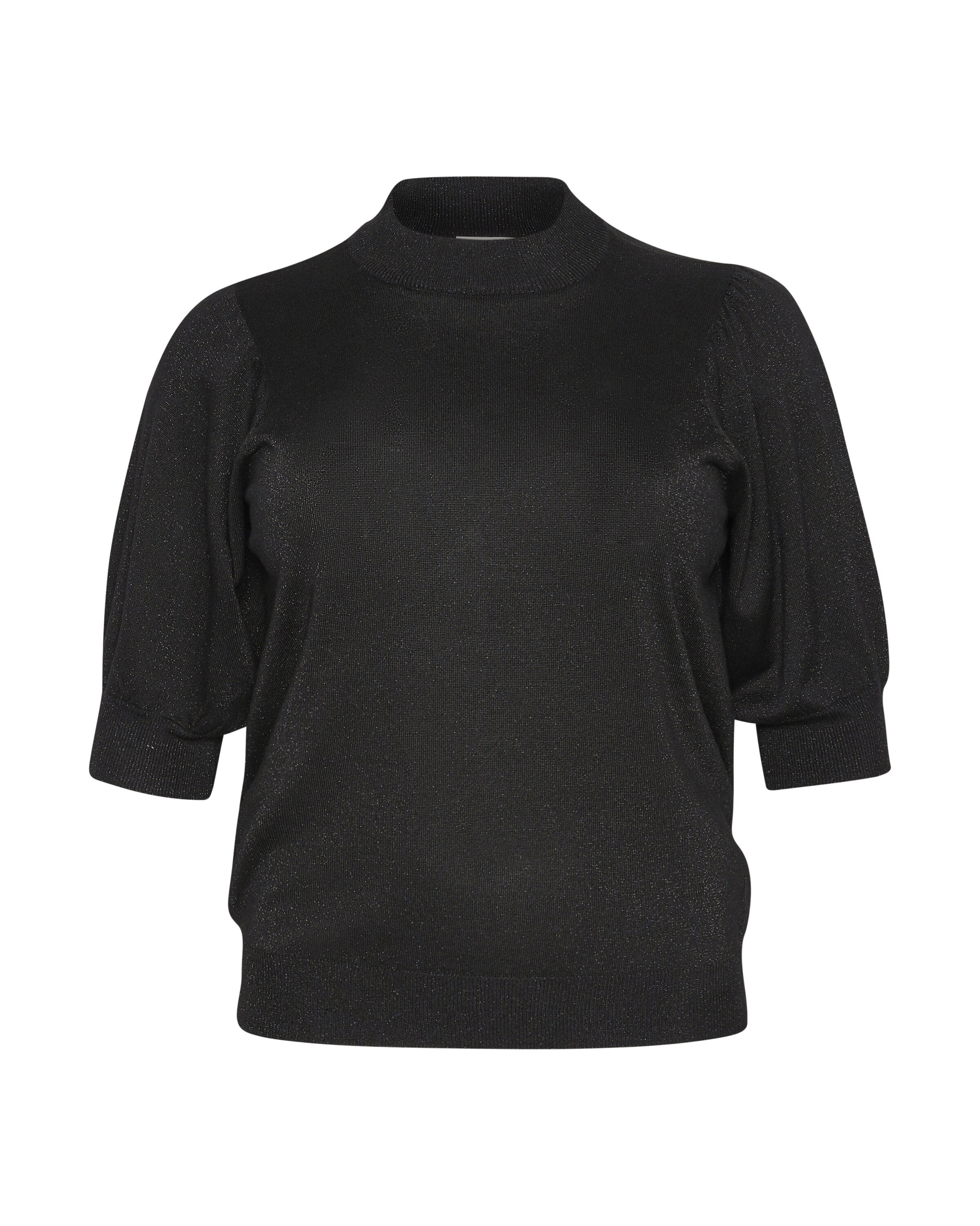 KAFFE CURVE Pullover 'KC Regitta' in Schwarz: Vorderseite