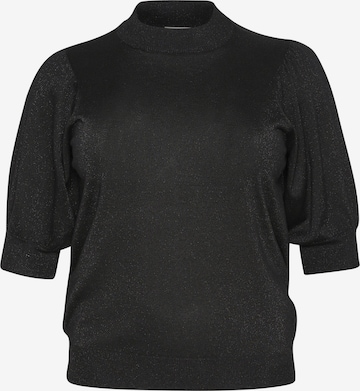 Pull-over 'KC Regitta' KAFFE CURVE en noir : devant