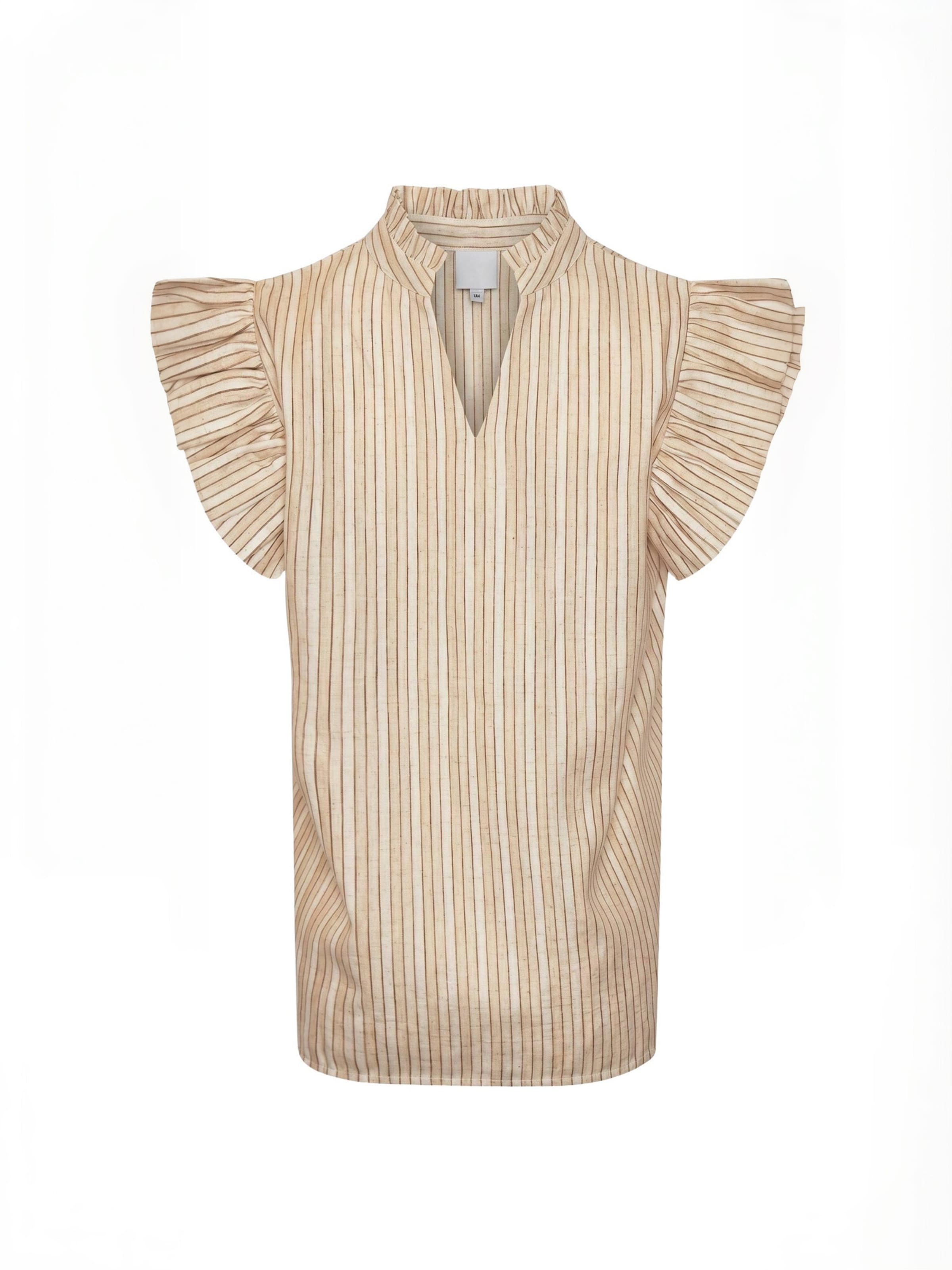 Top ' Iris ' di Opal Studio in beige: frontale