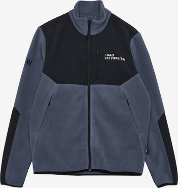 Veste en polaire HALO en gris : devant