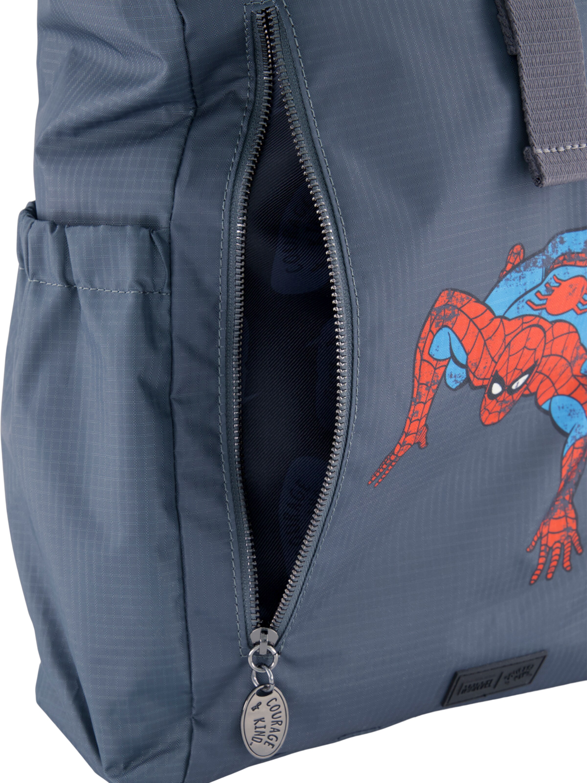 DISNEY Nahrbtnik 'Spider-Man' | siva barva