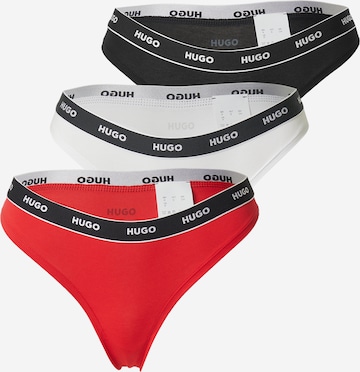 Tanga de la HUGO pe roșu: față