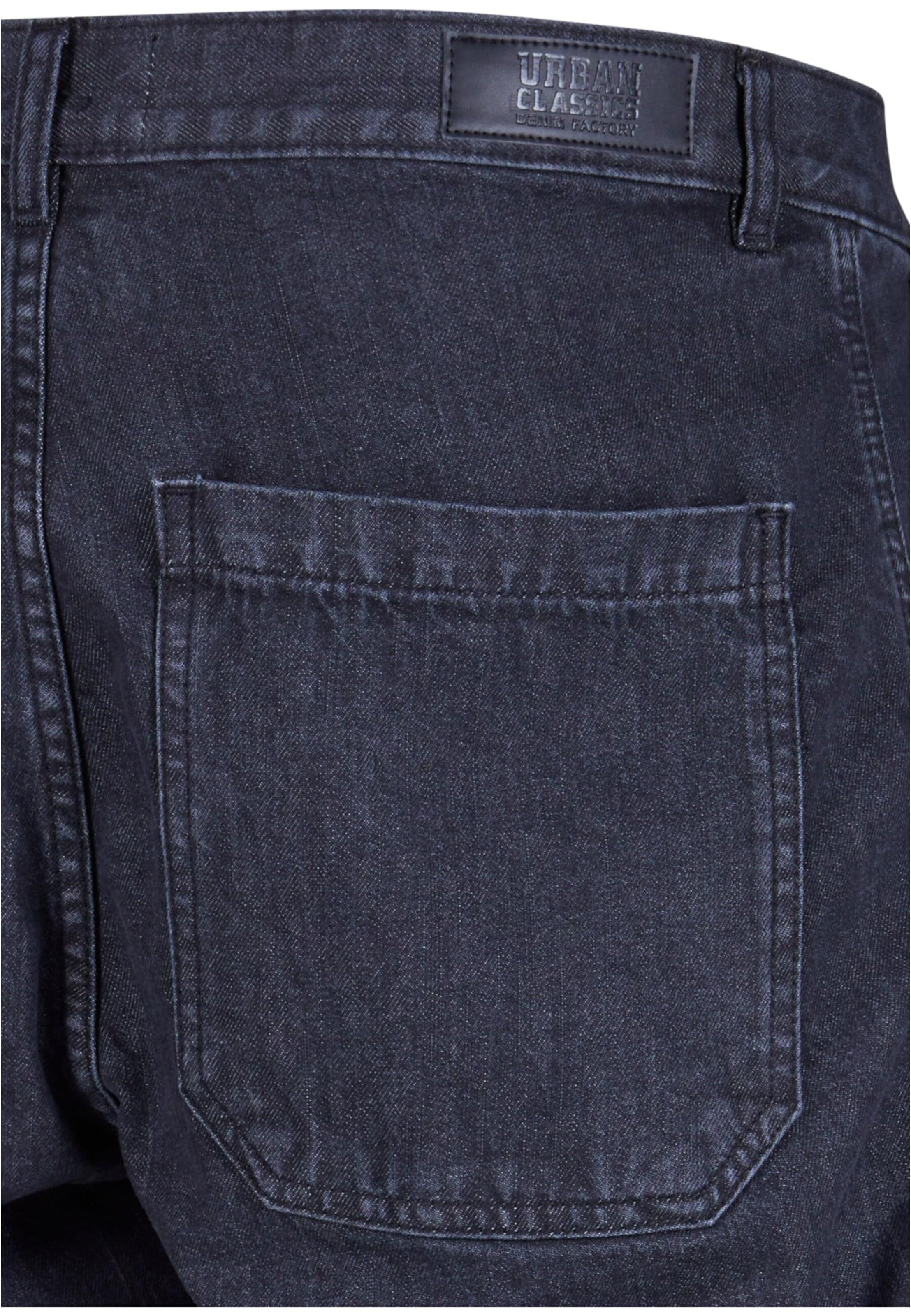 Urban Classics Loosefit Jeans i sort