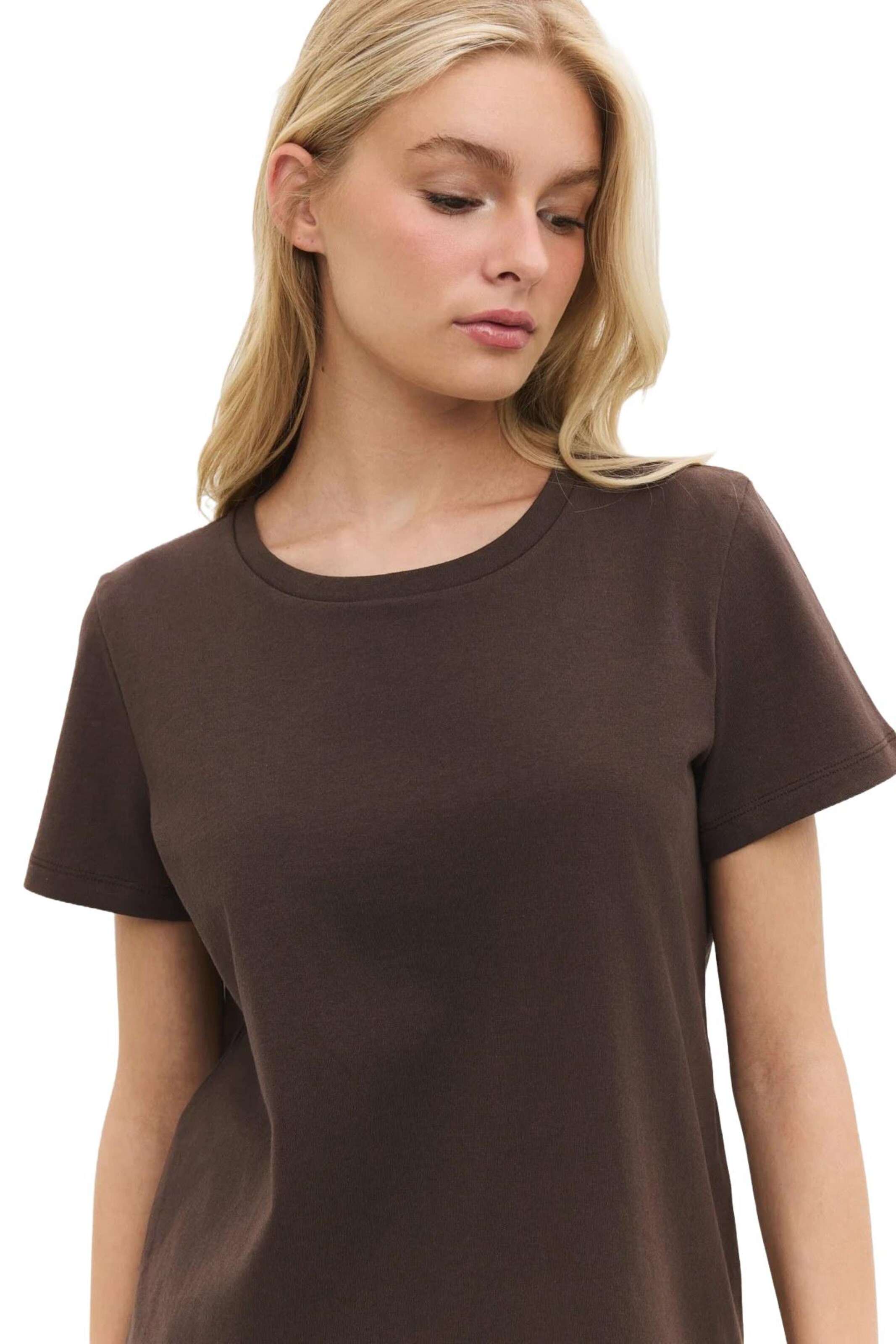 No Matter What Shirt in Brown